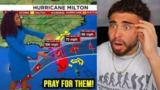 IM LEAVING Hurricane Milton is Getting Worse Actual Footage [upl. by Ramad]