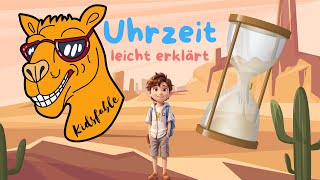 Uhrzeiten leicht erklärt für Kinder [upl. by Yenattirb307]