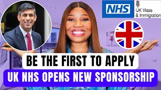 Good News Finally UK NHS Opens New Sponsorship Opportunity For Everyone [upl. by Congdon]