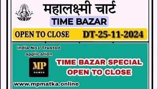 25112024 time bazar chart time bazar guessing time bazar weekly chart time bazar matka guessing [upl. by Burck966]