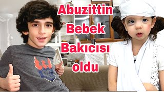 Esmanur ve Abuziddin 10Bölüm  Abuziddin Bebek Bakıcısı Olursa Neler mi Olur [upl. by Imaon]