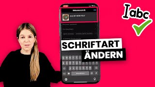 Instagram Schriftart ändern 😮Post und Profilschrift anpassen iPhone Anleitung deutsch [upl. by Brie]