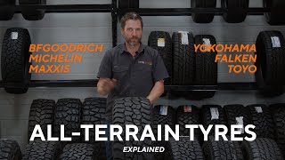 All Terrains Explained with 7 of the best BFG  Falken  Maxxis  Yokohama  Michelin  Toyo  MT [upl. by Valente]