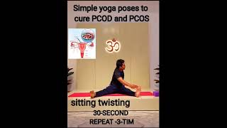 Best yoga poses for PCOD amp PCOS [upl. by Nenad]