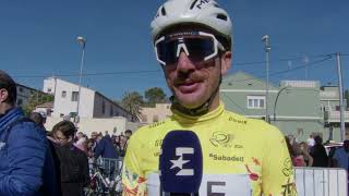 Brandon McNulty  Interview at the start  Stage 5  Volta a la Comunitat Valenciana 2024 [upl. by Aifos]