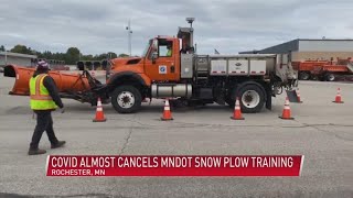 Training MnDOT snow plow drivers doesnt stop [upl. by Deadman]