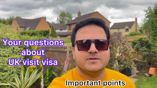 Your questions about UK visit visa  Important points  Shahzain Yasir [upl. by Aube]