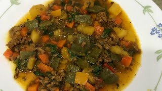 Carne molida de res con papas y zanahorias [upl. by Cannice427]