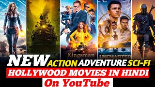 Top 10 Best ScifiAction Hollywood Movies On YouTube In Hindi  2024 Hollywood movies in hindi [upl. by Erdda]