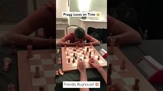 Prag vs Arjun friendly bughouse banter chess viralvideo trending shortvideo shorts time [upl. by Ialocin]