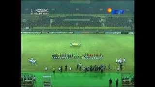 Lagu Kebangsaan Indonesia Raya di Riau Main Stadium [upl. by Thomey839]