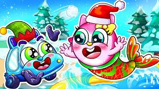 Ice Mermaid Princess  My Friend Is A Mermaid  Nursery Rhymes amp Kids Songs  Kiddy Car Songs [upl. by Velleman561]