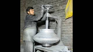 Amazing Manufacturing process of traditional cooking Degh Pots in factory [upl. by Seligman792]