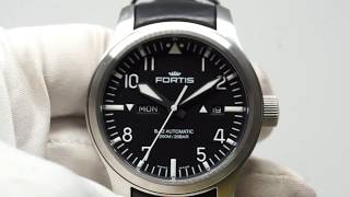 Fortis B42 Flieger Day Date Automatic 42mm 6551011 [upl. by Osmond]