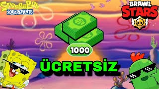 ÜCRETSİZ 1000 YENGEÇ PARASI VEREN LİNK PARAYI NASIL HARCAMALIYIZ  BRAWL STARS [upl. by Kliman642]