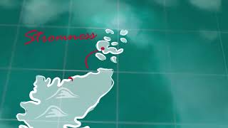 NorthLink Ferries routes to Shetland and Orkney from the Scottish Mainland [upl. by Eenram372]