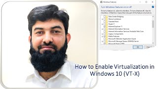 How to Enable Virtualization on Windows 10 VTX  UrduHindi [upl. by Tnert]