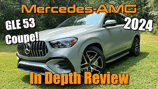 2024 MercedesAMG GLE 53 Coupe Start Up Test Drive amp In Depth Review [upl. by Suivat258]