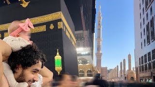 UMRAH and MEDINA vlog 2023 💕  The worlds most beautiful cities  Loumed [upl. by Olinde978]