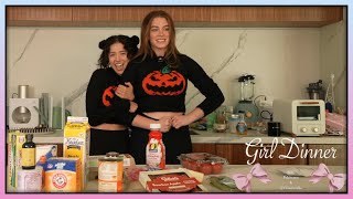 GIRL DINNER WITH POKIMANE THE PUMPKIN EPISODE [upl. by Ttiwed]