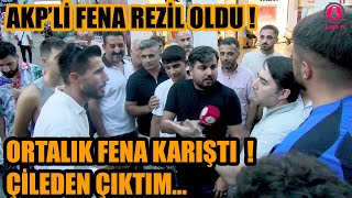 Rezilliğinde Böylesi  AKPli röportaja geldi herkesi çileden çıkardı rezil oldu gitti [upl. by Dimond]