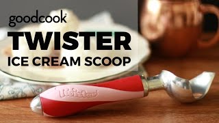 Twister Ice Cream Scoop  Good Cook Products [upl. by Libby45]