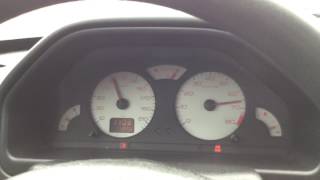 PEUGEOT 106 GTI 0100 KMH Acceleration [upl. by Arrahs]