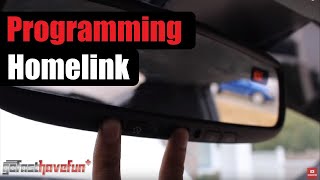 How to sync  program Nissan HomeLink amp Calibrate Compass Nissan 350Z  AnthonyJ350 [upl. by Westland810]