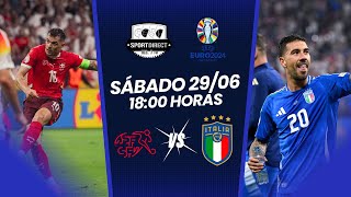 🔴 DIRECTO  SUIZA vs ITALIA  Octavos de Final Eurocopa 2024  SportDirect Radio [upl. by Aidnahs]