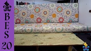 Ep 20  DIY SetteeBed amp Cushions  Big Easy Sailing [upl. by Nitsew716]