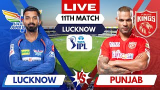 🔴LIVE Tata IPL  LSG vs PBKS Live Match  Lucknow vs Punjab  IPL Live Scores amp Commentary ipl [upl. by Einaeg]