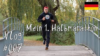 Vlog 007  Mein 1 Halbmarathon DE [upl. by Kado]