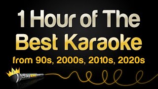 Best Karaoke songs with lyrics from 90s 00s 10s and 20s [upl. by Oramug]