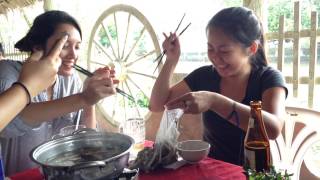 Food Adventures Coconut Beetle Larvae [upl. by Antonetta]