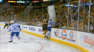 Boston Bruins vs Toronto Maple Leafs  Fallen Leaves HD [upl. by Heeley]