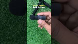 Best Mic For Youtubers  Boya Wirless Mic bestmicforyoutuber bestmicforvlogging unboxing [upl. by Liz]