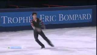 小塚崇彦 Takahiko KOZUKA Trophee Eric Bompard TEB SP 2010 [upl. by Aisirtap]