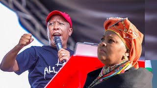 Julius Malema Hits out on Nosiviwe MapisaNqakula  Chief Justice Zondo Northern Cape Manifesto [upl. by Nniuqal]