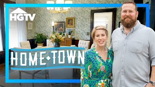 Modern Elegance with Rustic Touches  Full Episode Recap  Home Town  HGTV [upl. by Assillam]