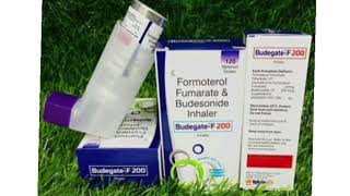 Budegate F 200 Inhaler Formoterol Fumarate amp Budesonide [upl. by Jillayne]