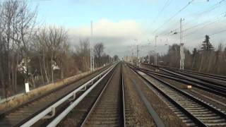 Führerstandsmitfahrt SBahn Berlin Gesundbrunnen  Bernau [upl. by Aivatnohs]