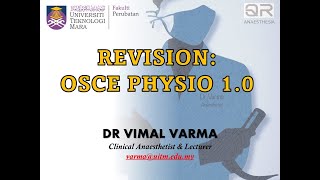 QR ANAESTHESIA  PHYSIO  REVISION OSCE 10 [upl. by Chesney]