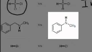 Lecture Problem Comparing Acidity of Organic Molecules [upl. by Harness]