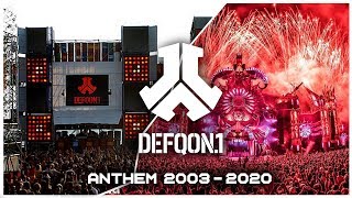 Evolution of Defqon1 anthems 20032020 Mix in 10 minutes [upl. by Ylekalb]