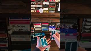 cardistry playingcards shuffle blue useyourcards magic cardstrategy cardgames cardtrick [upl. by Eissim]