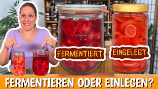 Ferment vs Einlegen Radieschen im Geschmackstest [upl. by Etnuaed]