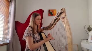 Reverie Marcel Grandjany  Harp AMEB Grade 3 [upl. by Nothsa]