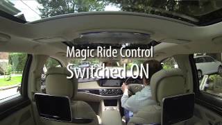 2014 Mercedes S500 Magic Body Control Demonstration [upl. by Grearson]