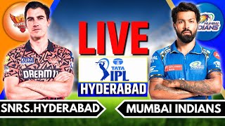 IPL 2024 Live MI vs SRH Live Match  IPL Live Score amp Commentary  Mumbai vs Hyderabad Live Inng 2 [upl. by Melody]