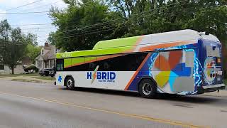 Cincinnati Metro 2023 Gillig Low Floor 40ft Hybrid 2304 [upl. by Jacklyn731]